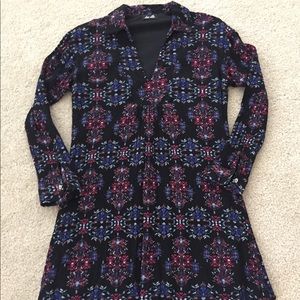 Tunic-style blouse top